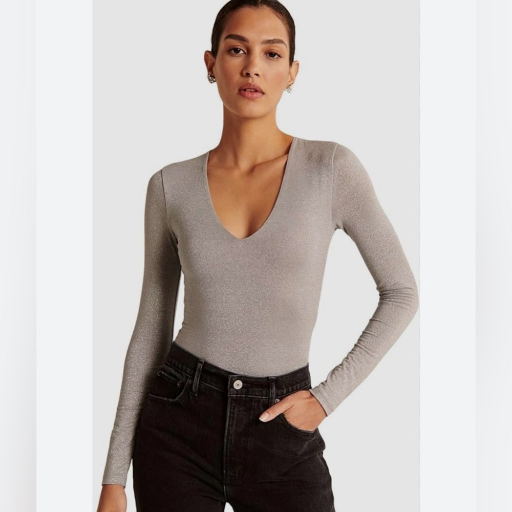 Abercrombie Long Sleeve Bodysuit nwot